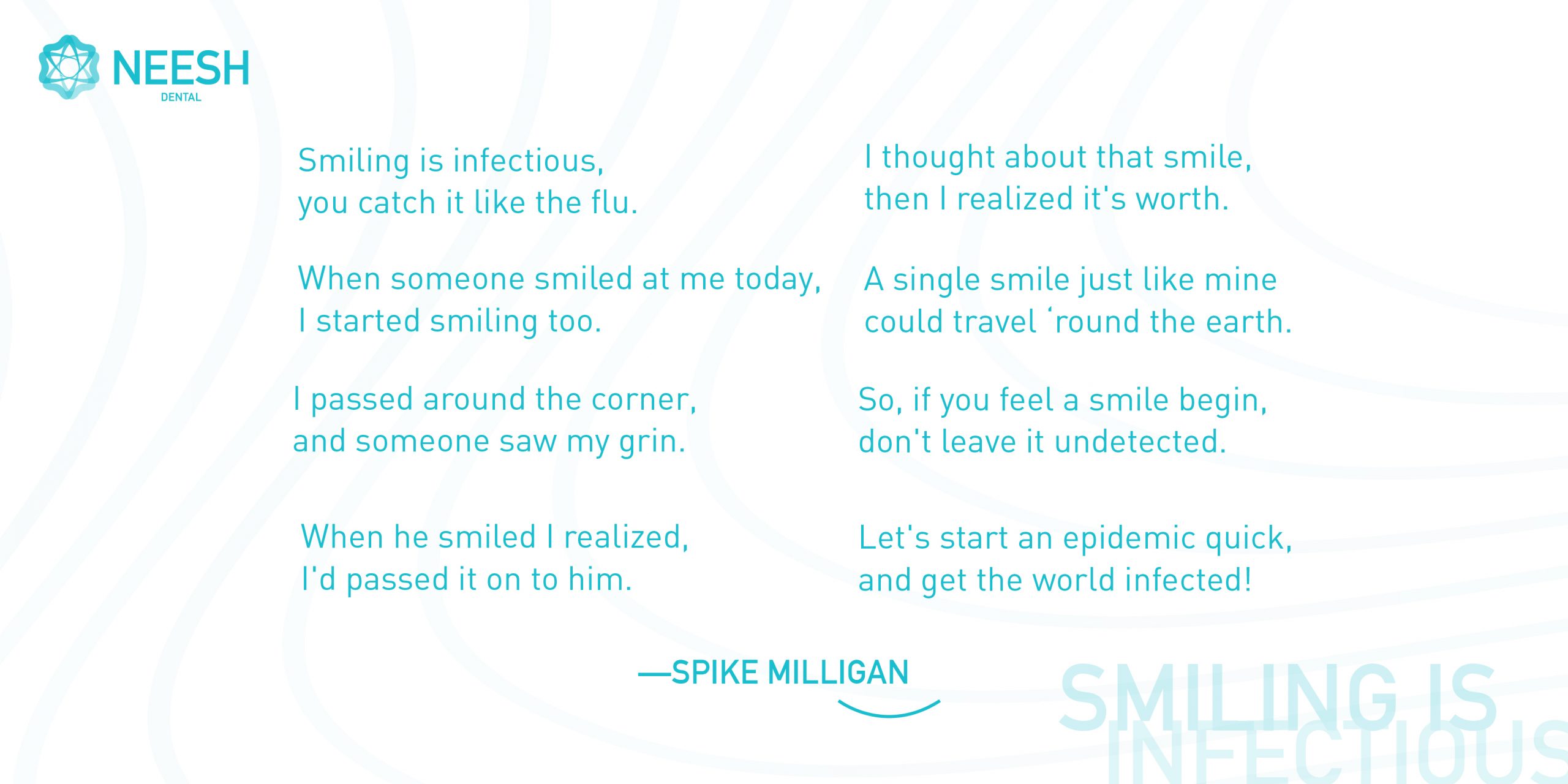 Neesh smiling poem