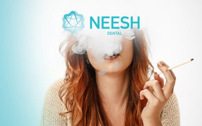 Why do your teeth feel sensitive when you smoke?